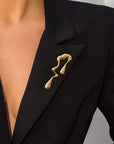 Drippy Brooch