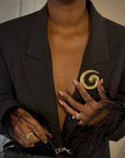 Laurel Spin Brooch