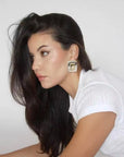 Mona Square Earrings