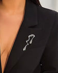 Drippy Brooch