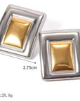 Mona Square Earrings