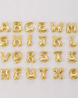 Bubble Initial Necklace