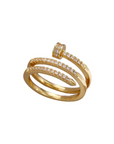 Gold Shuri Wrap Ring
