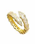 Gold Boa Wrap Ring