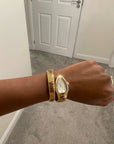 Gold Lady Boa Watch
