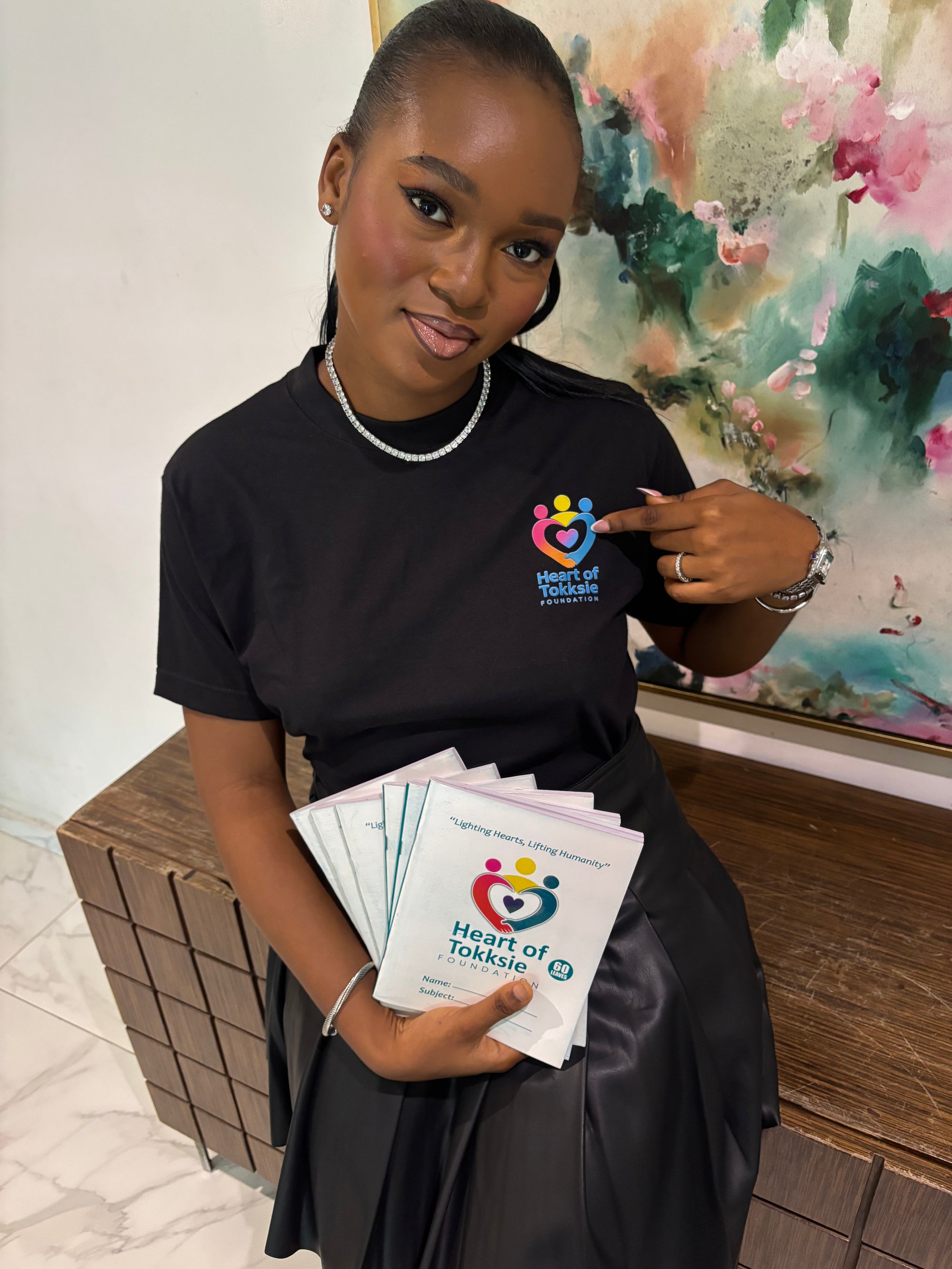 HEART OF TOKKSIE FOUNDATION DONATION