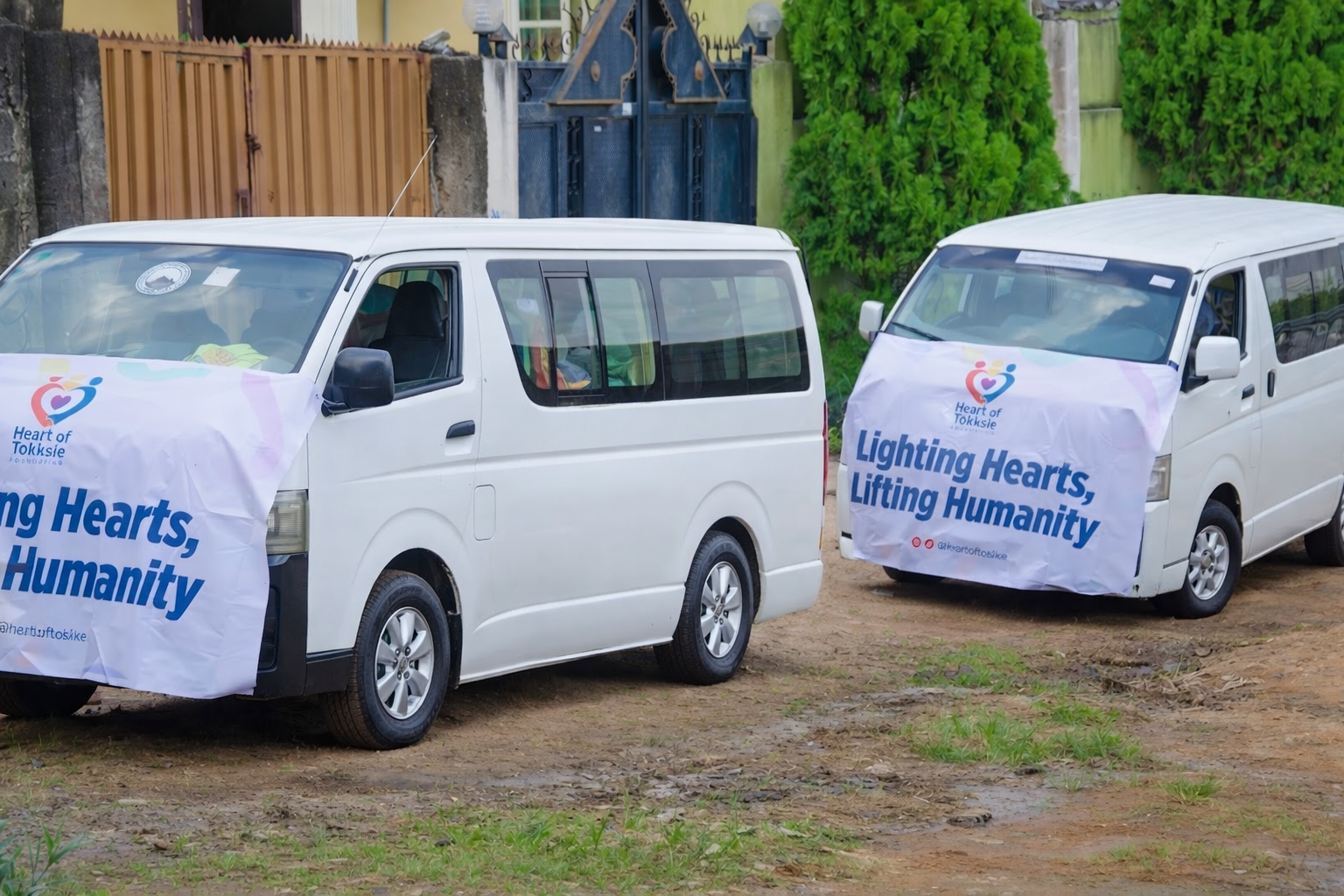 HEART OF TOKKSIE FOUNDATION DONATION