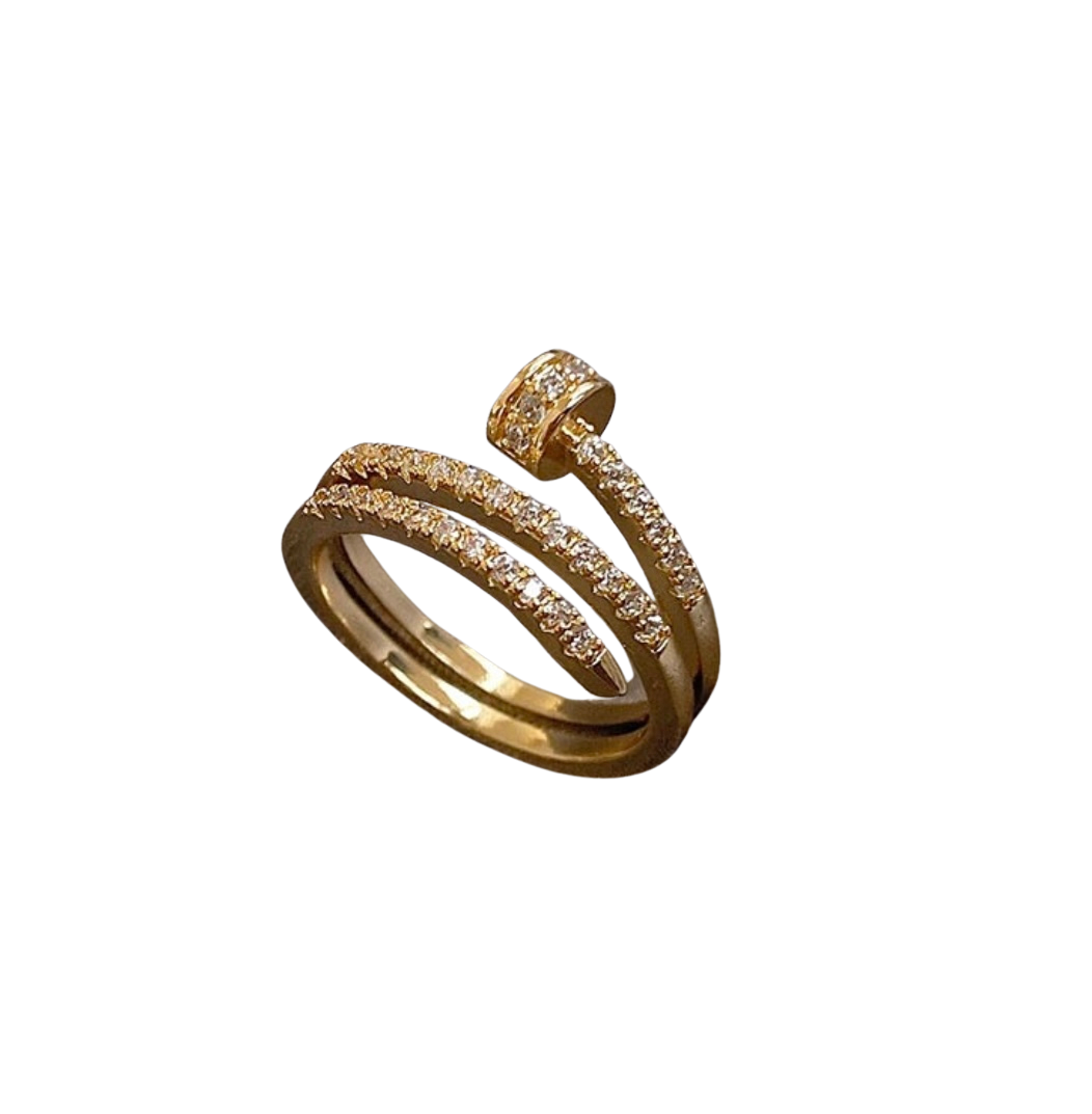 Gold Shuri Wrap Ring